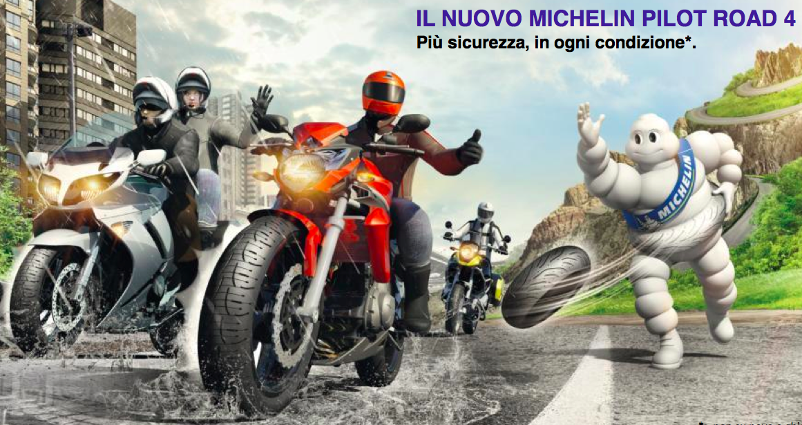[Gomme Moto] - Nuovo Michelin PILOT ROAD 4